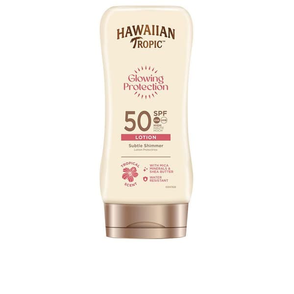 Kroppslotion solskydd ultra glans GLOWING PROTECTION SPF50+ 170 ml