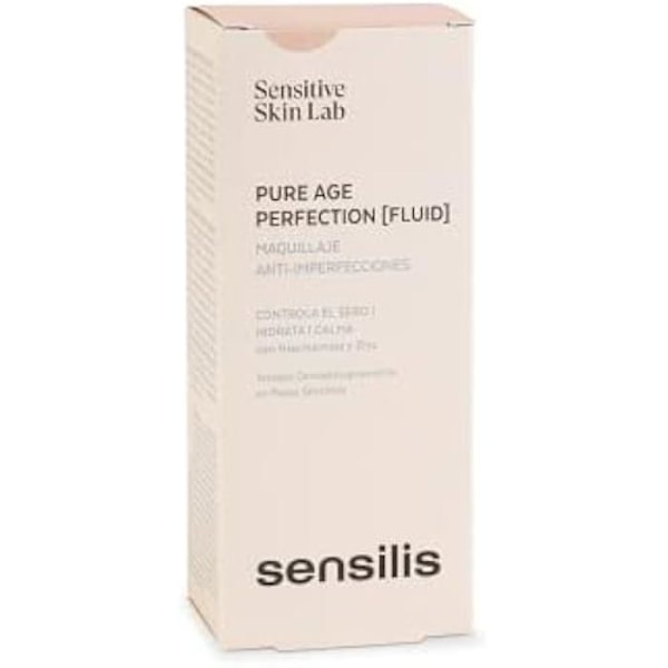 Foundation - SENSILIS - Sensilis Pure Age Perfection - 8 timmars användning - Anti-imperfektioner - Fet hud