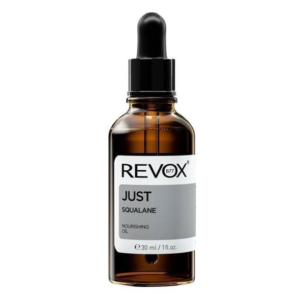 Nærende olie - JUST - Squalane 30 ml - Vegansk - Serum - Til tør hud Vit