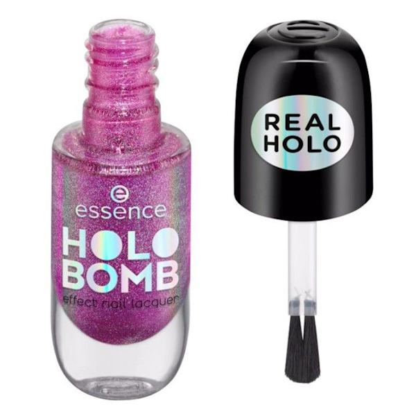 ESSENCE HOLO BOMB EFFECT ESMALTE DE UÑAS 02 HOLO MOLY