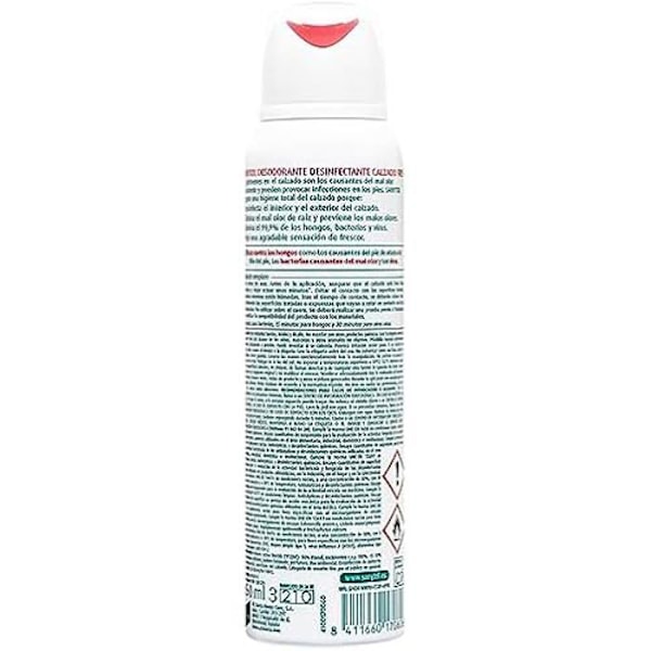 Skodeodorant - SANYTOL - Spray 150 ml - Eliminerar lukter - Desinfektionsmedel - 99,9% effektiv