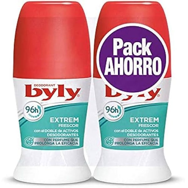 Extreme Freshness Roll-On Deodorant - BYLY - Lote 2 X 50 Ml