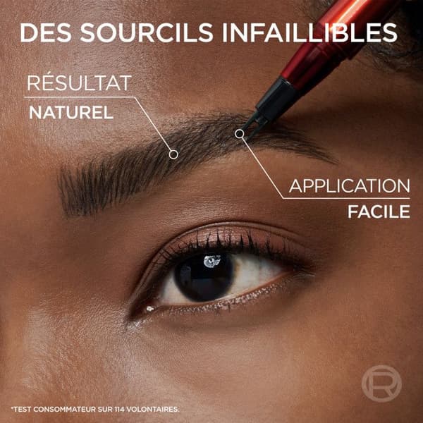 L'Oréal Paris Infaillible Faux Brow Mörk Blond 1ml mörkblond