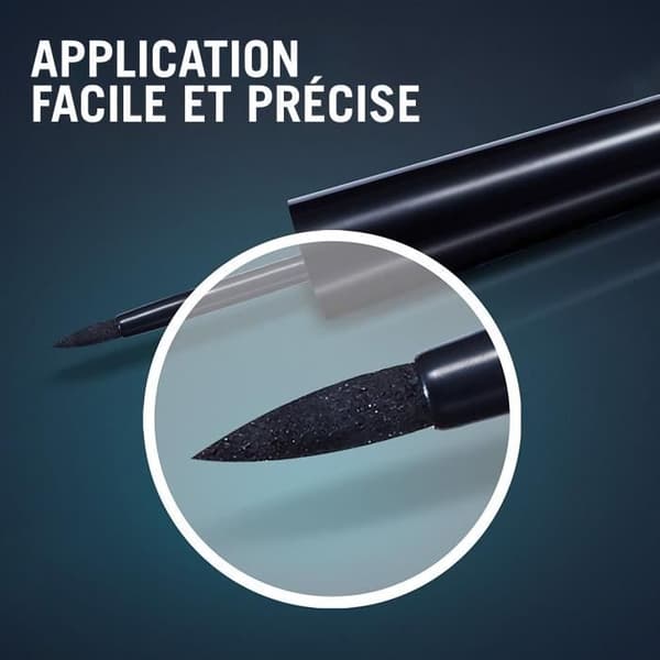 RIMMEL Eyeliner Exaggerate - 001 musta Sort