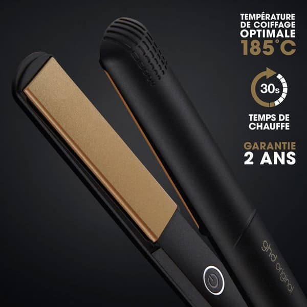 Hårglatter - GHD - Original Styler - 185°C - Single-Zone teknologi - Flydende plader