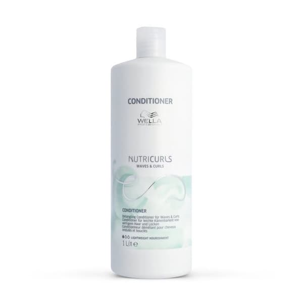 Nutricurls Waves & Curls Detangling Conditioner 1000 Ml Fra Wella Professionals
