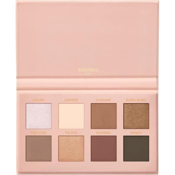 Palet af øjenskygger Bourjois Soirs de Paris Gold Glamour 01