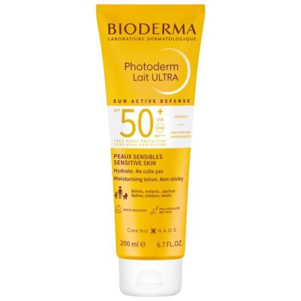 Photoderm-Bioderma Photoderm Sollotion Spf50+ Osynlig och oparfymerad känslig hud