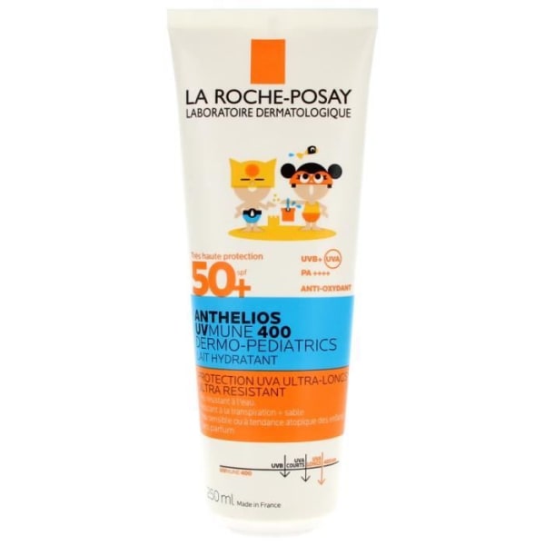 La Roche-Posay Anthelios UVMune Sun Moisturizing Milk for Children Doftfri SPF50+ 250 ml
