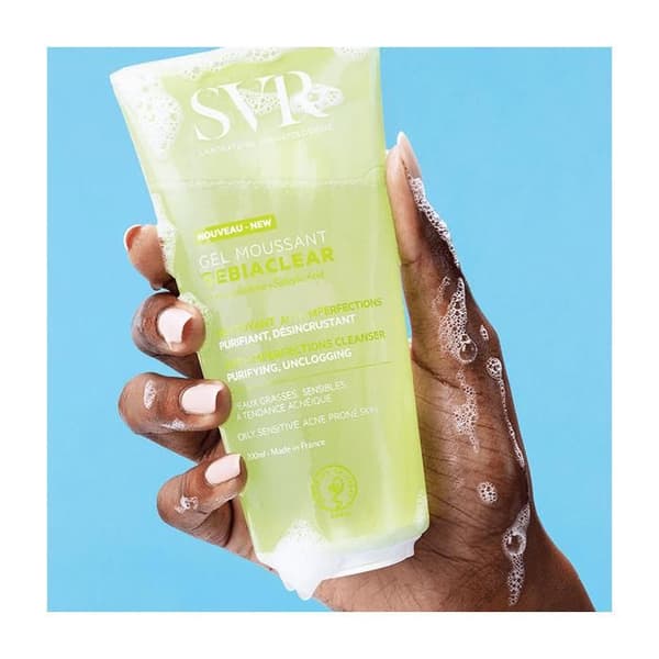 SVR Sebiaclear Gel Moussant - 200ml Grön