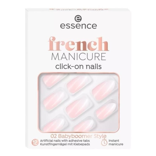 ESSENCE CLICK-ON FRANSK MANIKYR UÑAS POSTIZAS 02