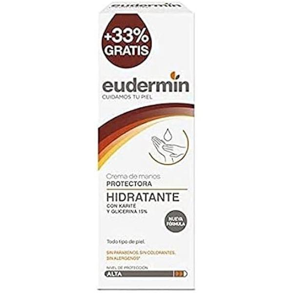 Skyddskräm - EUDERMIN - 75 ml - Ej fet - För alla hudtyper - 33% extra