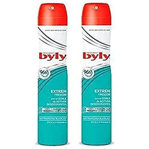 Deodorant - BYLY - Extrem Frescor - Lote 2 Pz - Blandat - Alkoholfritt