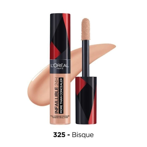 L'OREAL PARIS Infallible 24H Concealer och foundation 2 i 1 - 325 Bisque - 11 ml Beige