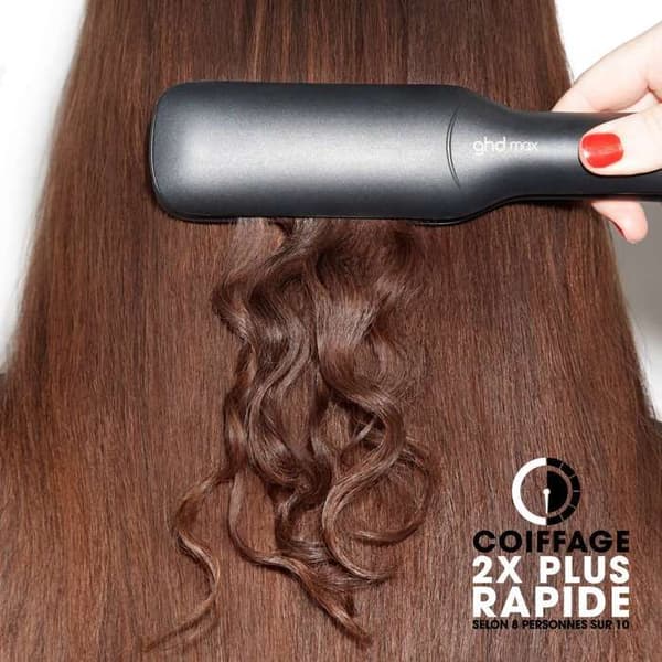 GHD Lissere ghd max - tykt og langt hår Svart