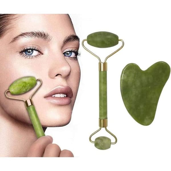 Face Cosmetics Idc Institute unisex JADE ROLLER GRÖN