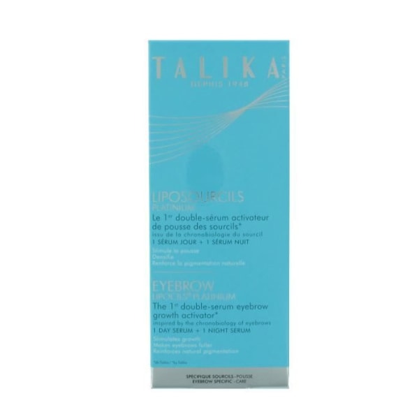 Talika Liposourcils Platinium 2 x 8,5 ml