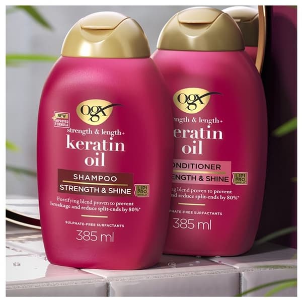 Keratini-shampooni 385mL OGX N/A