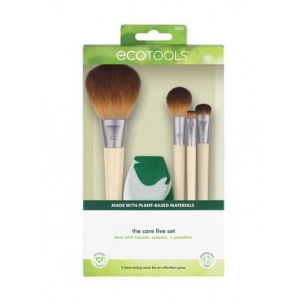 ECOTOOLS KÄRNA FEM SET MED 4 BORSTAR + 1 SVAMP