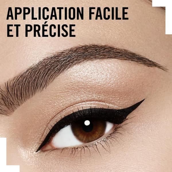 RIMMEL Glam'Eyes Liquid Eyeliner - 001 Black Glamour Sort