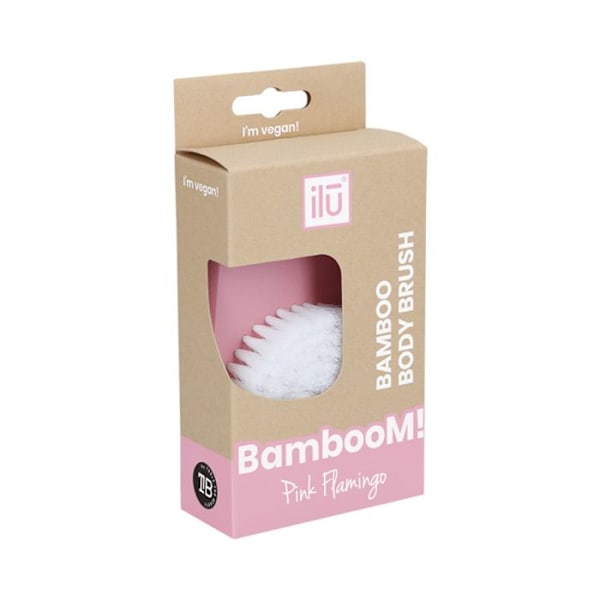 ilū BambooM! Kroppsbörste Pink Flamingo - kroppsbörste
