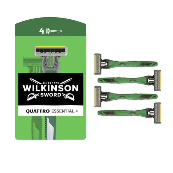 Rakhyvlar QUATTRO ESSENTIAL 4 engångsrakapparater 4 st