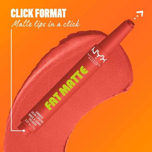 NYX Professional Makeup Fat Matte Læbestift Mat Cremet Coral Cuddlin' KORALLKRAM