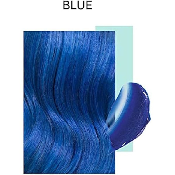 Hårmask - WELLA PROFESSIONALS - Color Fresh Mask Fun Blue - 150 ml - Vegan - Färgat hår x