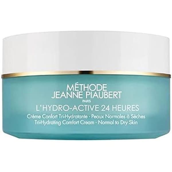 Fugtgivende creme - Jeanne Piaubert - Hydro-Active 24H - 50 ml - Normal til tør hud - Cremet tekstur