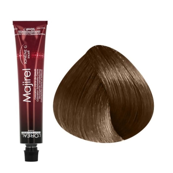 Permanent färg - L'OREAL PROFESSIONNEL - Majirel nr 7 - Mörkblond - 50ml - Kräm Mörkblond