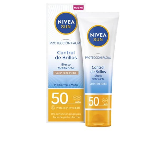 SUN CONTROL SHINE medium mattifier ansikte SPF50 40 ml