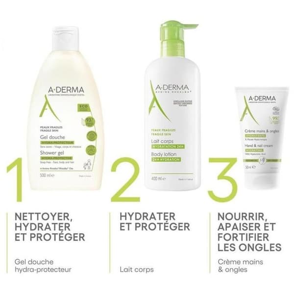 A-Derma Les Indispensables Käsivoide & Kyynärpään Hoito 50 ml