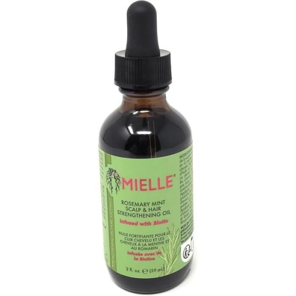 MIELLE Rosemary Mint - Stärkande olja för hår och hårbotten 59 ml