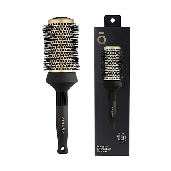 Kashōki Hair Brush Timglas Styling 53mm - timglasformad borste