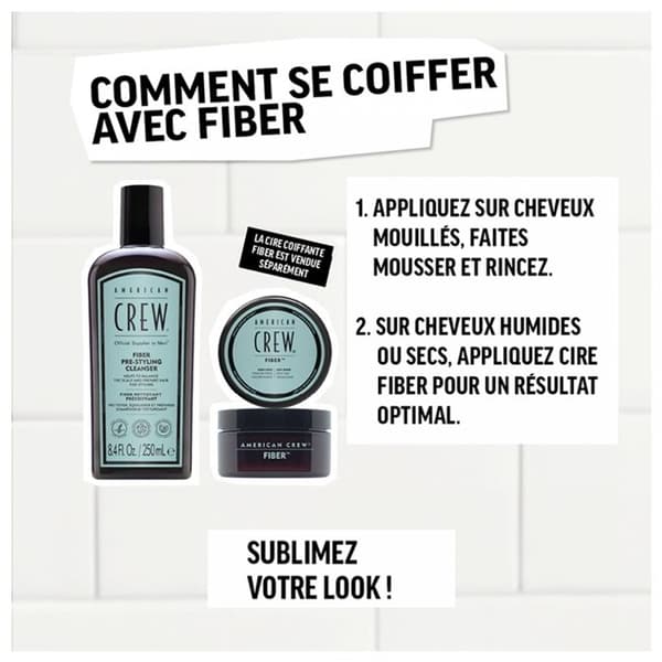 American Crew Fiber Pre-Styling Cleanser 250 ml