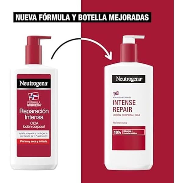 Lotion - NEUTROGENA - INTENSE REPARATION - 2 x 750ml - Hypoallergen - Meget tør hud
