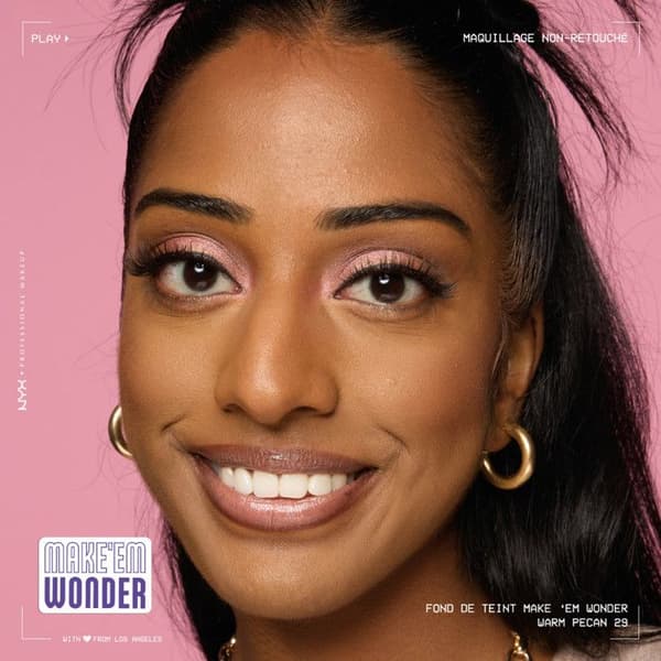 NYX Professionel Makeup Make 'Em Wonder VARM PECAN Varm Pekannöt