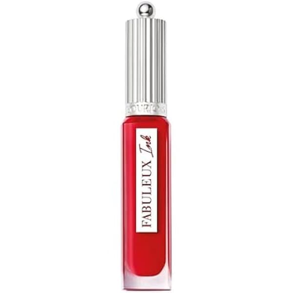 Läppstift - BOURJOIS - Fabuleux Ink Lacquer - 04 Cherry Cute - 3.5ml - Satiné Brillant 04 - Söt körsbär
