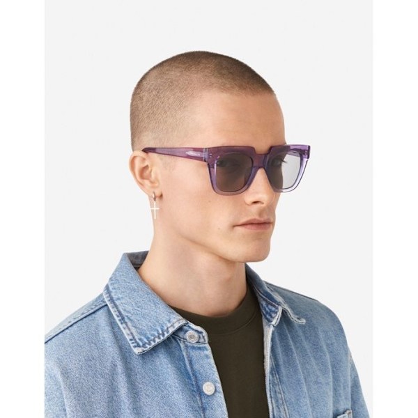 Sunglasses - Hawkers - Row - TR18-linser - 100% UV-skydd - Chic stil för kvinnor söt moln aska