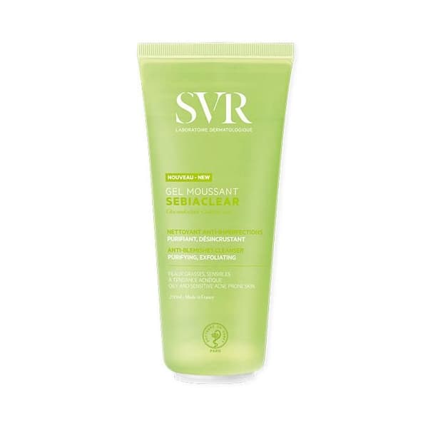 SVR Sebiaclear Gel Moussant - 200ml Grön
