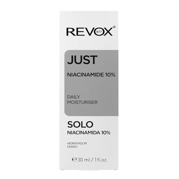 Ansiktsserum - Revox - Endast Niacinamid 10% - 30ml - Utan alkohol - Torr hud - Sebumbalans
