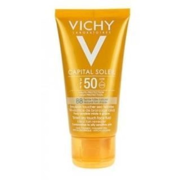 Vichy Capital Soleil Face Anti-Shine Emulsion BB Toned Natural Tan SPF50 50ml