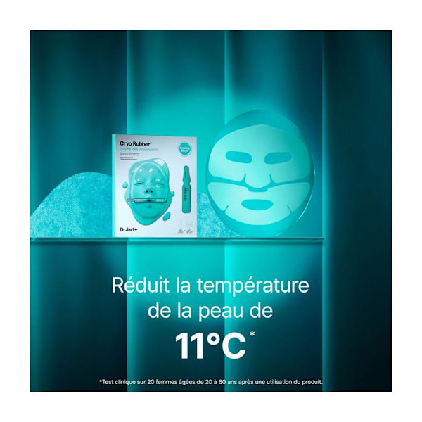 Ansiktsmask - Dr.Jart+ - Cryo Rubber - Lugnande med allantoïne - 44g - Alkoholfri