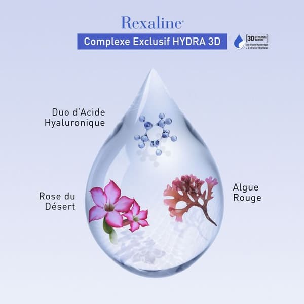 Rexaline Hydra shock glat og super fugtgivende creme 50ml