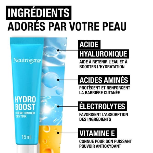 Neutrogena Hydro Boost Ögonkontur Vård Väckning, 15ml N/A