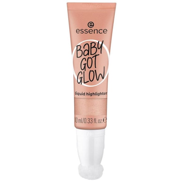 Essence - Baby Got Glow Liquid Highlighter - 30 Breezy Bronze Champagnefärg, sidenbeige