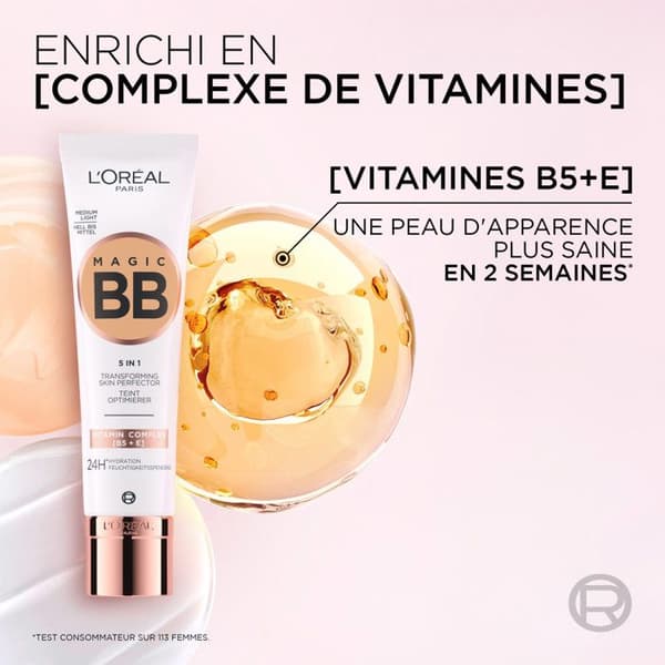 L'Oréal Paris Magic BB cream 5-i-1 04 medium 30ml Medium