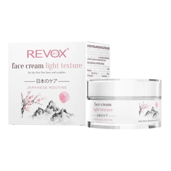 Ansigtscreme - Revox - Japansk Ritual - 50ml - Let tekstur - Vegansk