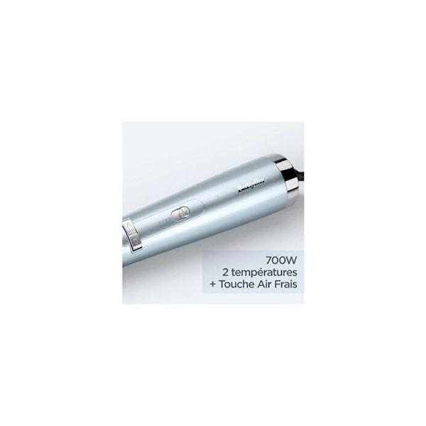 Brosse soufflante - BaByliss - AS773E - 700 W - 2 temperaturer - Rotationsborste 50 mm
