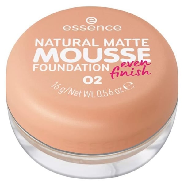 Essence - Natural Matte Mousse Foundation - 02